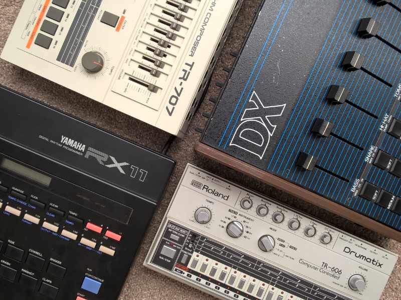 drum machines cover
